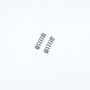 Black rear shock spring set for FCX24M RC vehicles