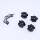 FCX10 Toyota LC80 rear axle cover parts with screws