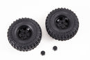 FCX10 TOYOTA LC80 WHEEL ASSEMBLY 1PAIR (25 degrees)