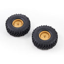 FCX10 Discovery Wheel Assembly 1 Pair (25 Degrees)