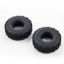 FCX10 Discovery MT Tires 4.72" 1 Pair (25 Degrees) with Foam