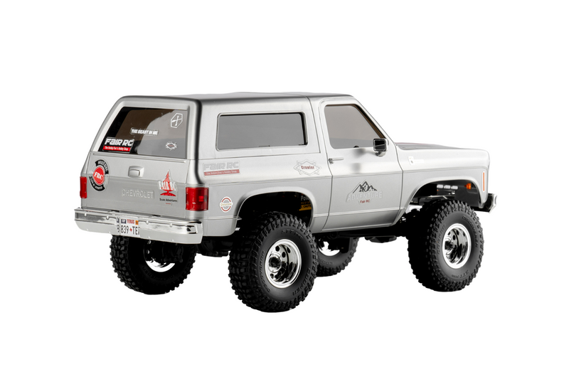 FairRC Mod 1/24 FCX24 Chevrolet K5 Blazer Silver Mod