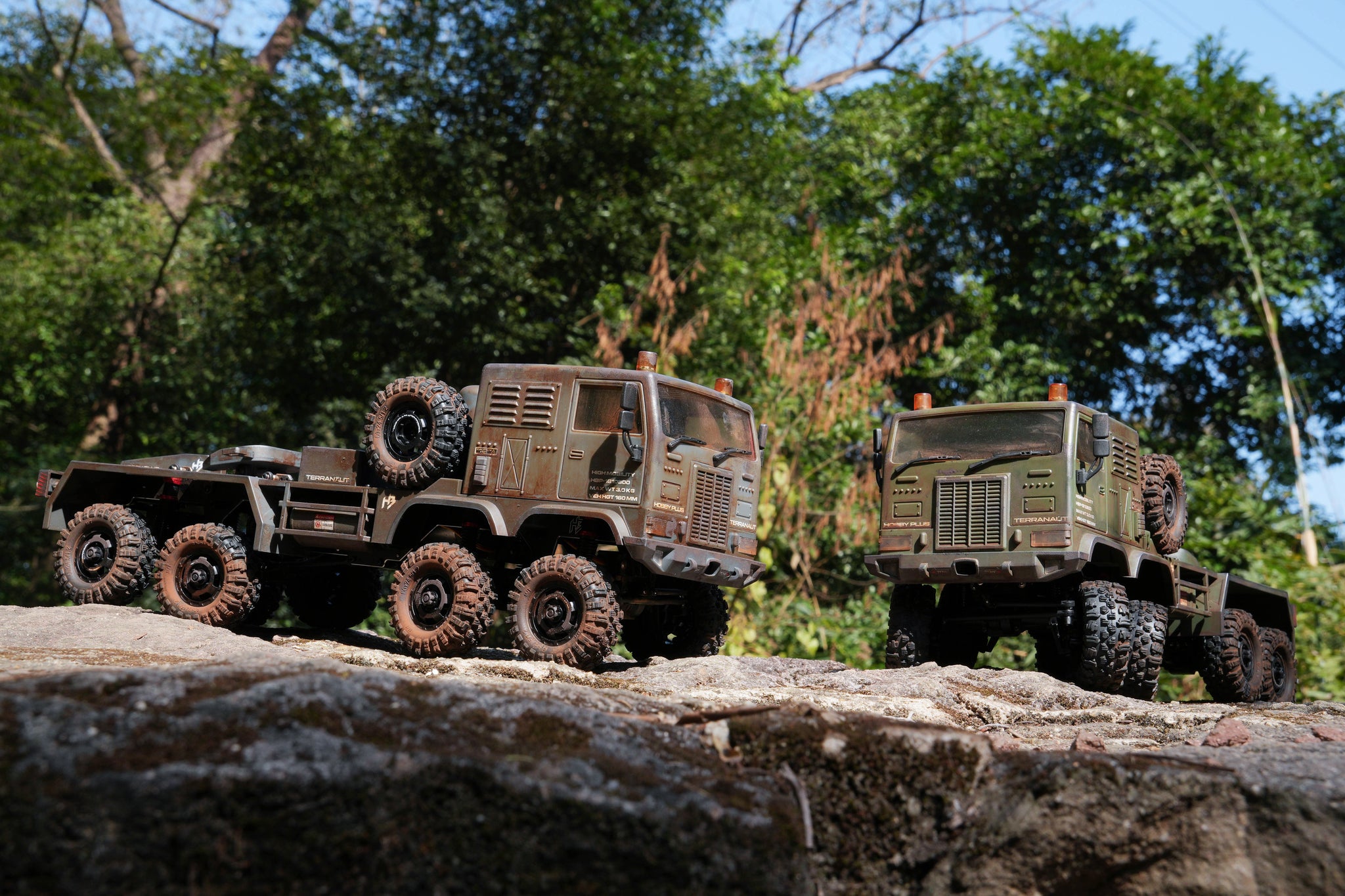FairRC 1/18 CR18P Terranaut 8x8 Rusted Mod RTR RC Truck