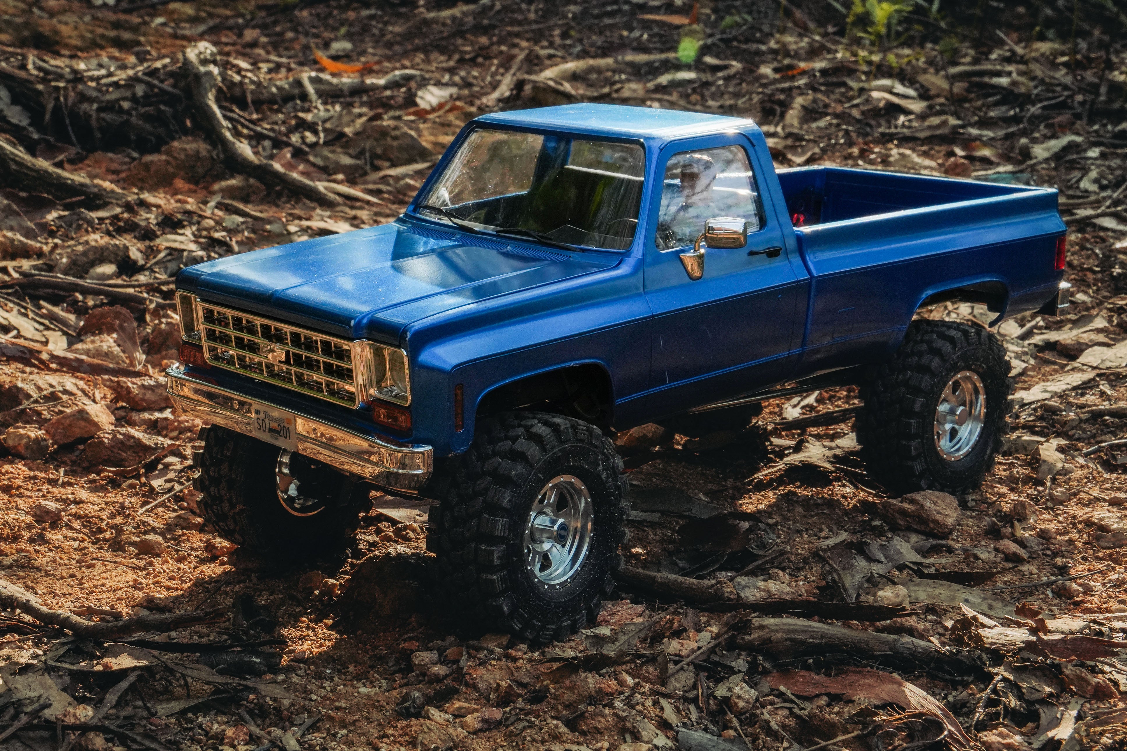 FairRC 1/18 FCX18S K10 S Blue Mod RTR RC Crawler