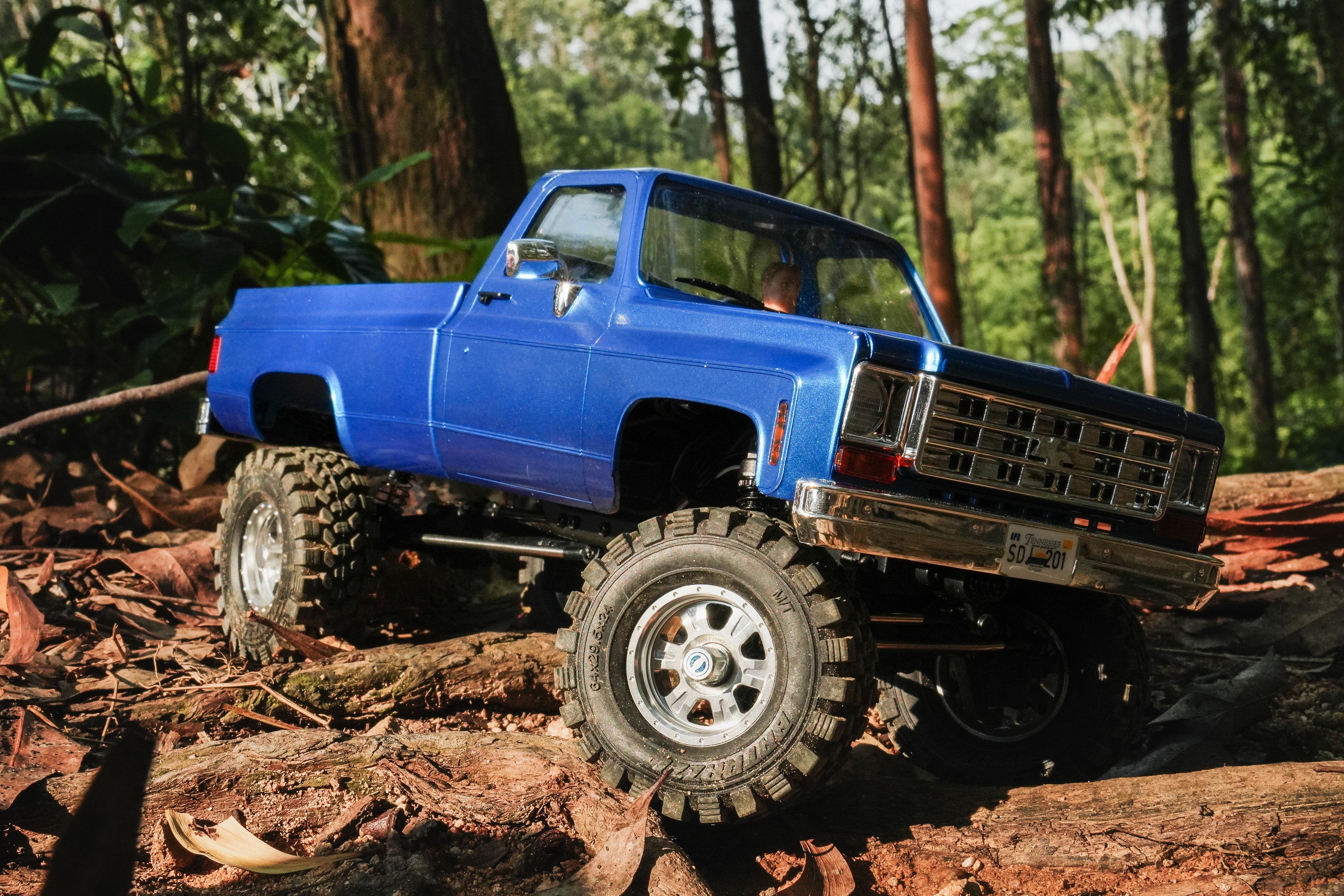 FairRC 1/18 FCX18S K10 S Blue Mod RTR RC Crawler