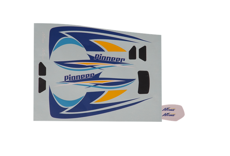 Arrows 620mm Pioneer Decal sheet