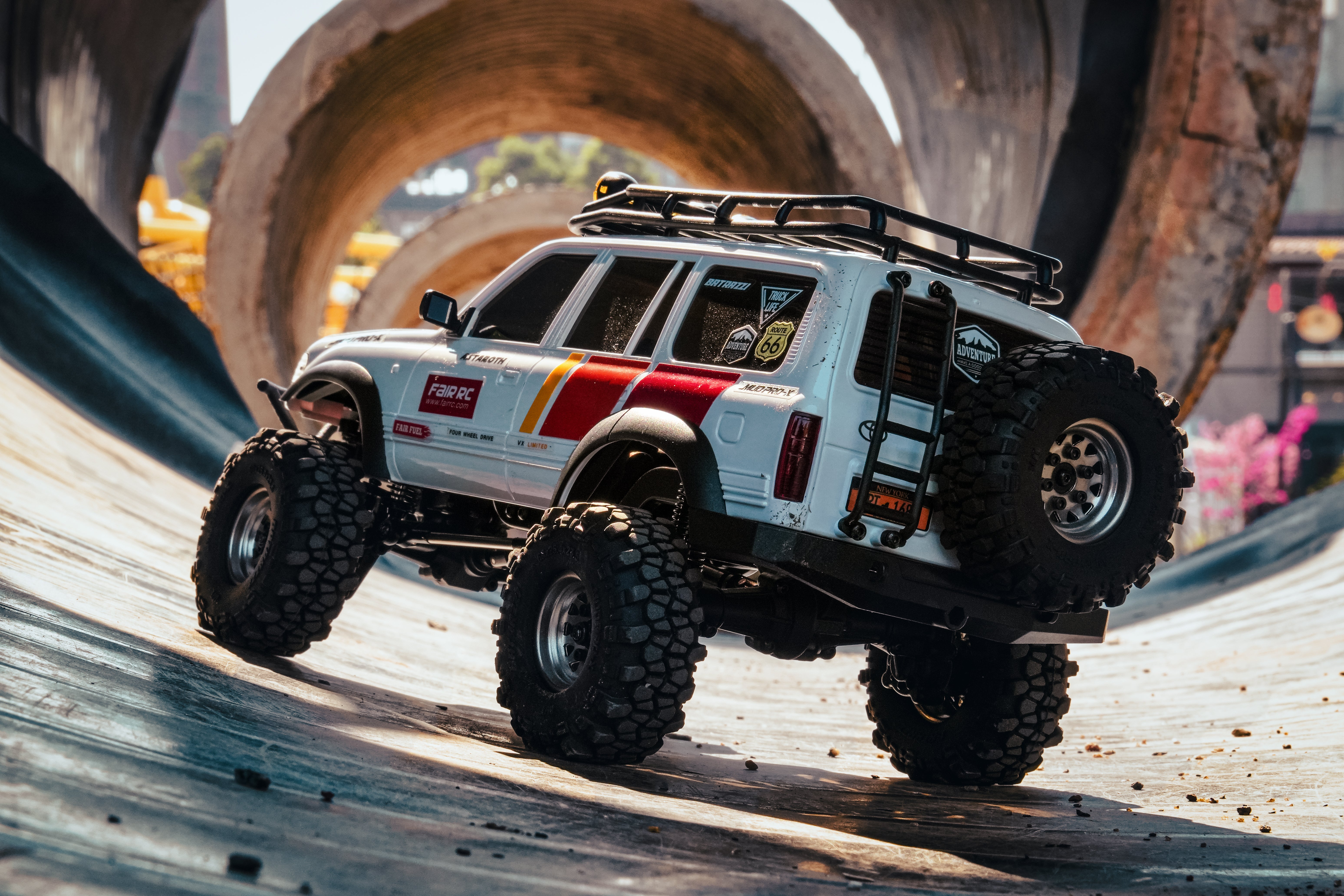 FairRC 1/18 FCX18S LC80 S Tri-Color Mod RTR RC Crawler (Brushed)