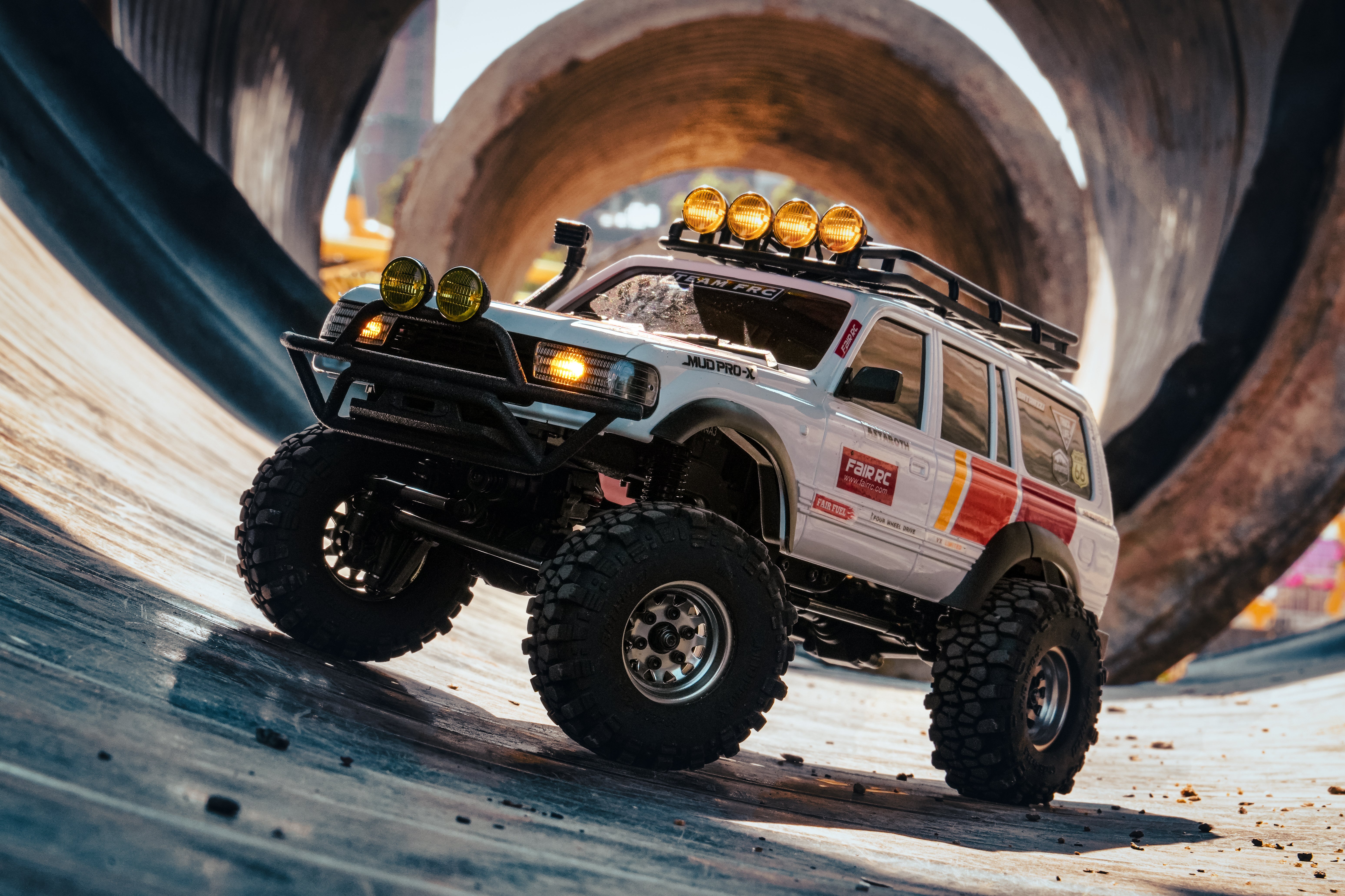 FairRC 1/18 FCX18S LC80 S Tri-Color Mod RTR RC Crawler (Brushed)