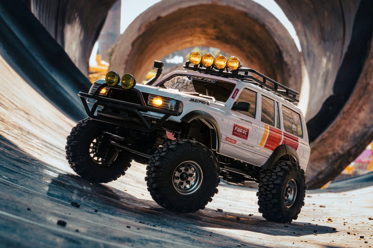 FairRC 1/18 FCX18S LC80 S Tri-Color Mod RTR RC Crawler (Brushed)