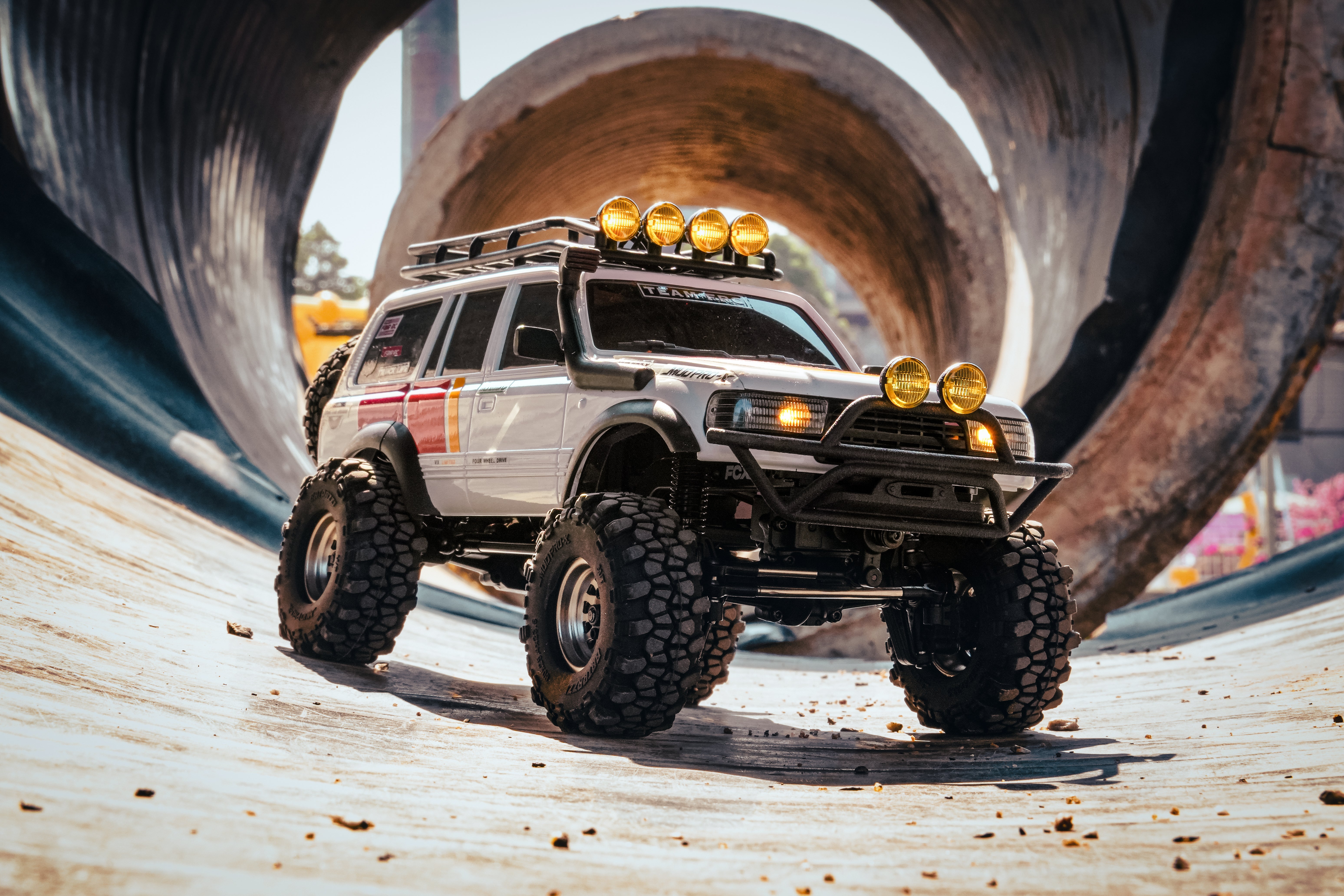 FairRC 1/18 FCX18S LC80 S Tri-Color Mod RTR RC Crawler (Brushed)