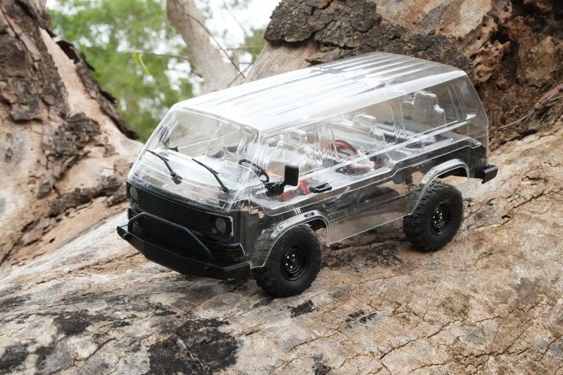 FairRC VanGo! PC Body for 1/24 FMS FCX24M and Axial SCX24 (Unpainted)