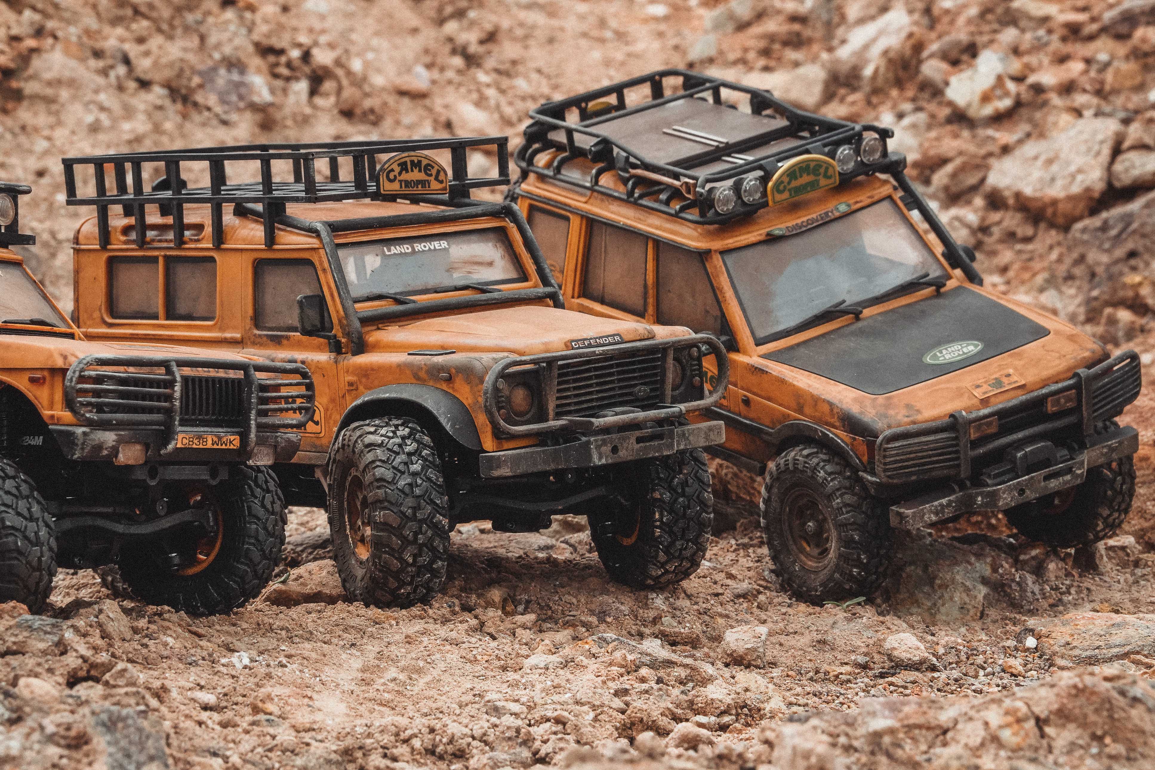 FairRC 1/24 FCX24M Land Rover Weathered Mod RTR