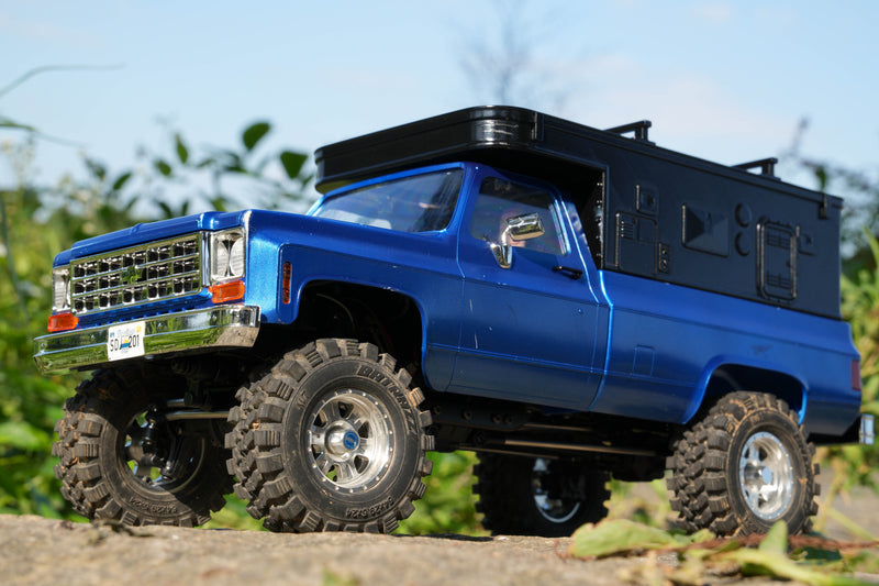 FairRC 3D-Printed Truck Camper Shell for FMS FCX18 Chevrolet K10 & FMS
