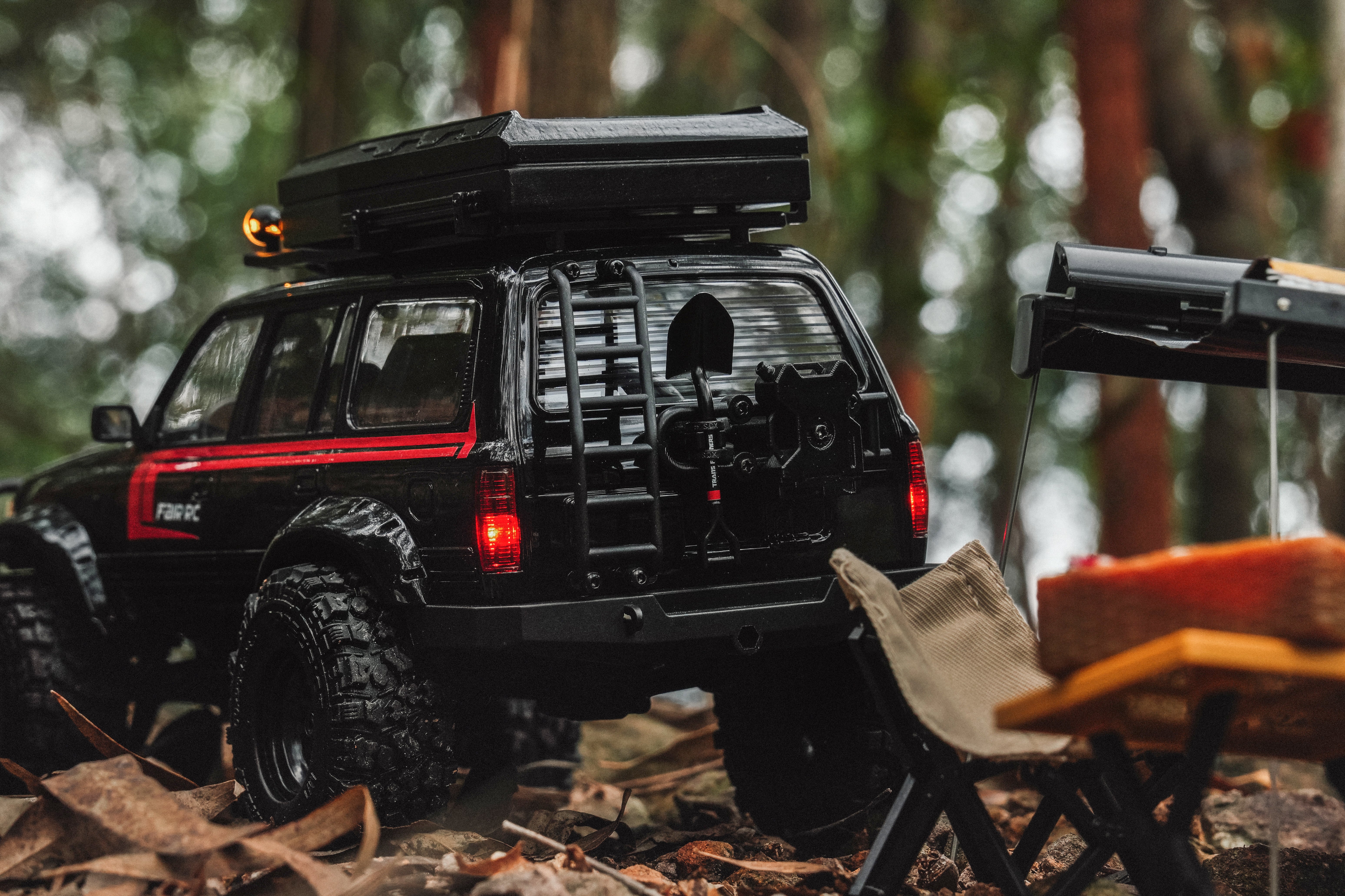 FairRC 1/18 FCX18S LC80 S Blackline Brushless Mod RTR RC Crawler