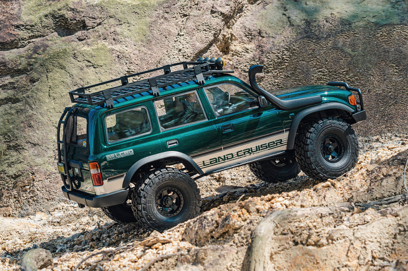 Kazuma FMS fcx10 lc80 1:10 FCX10 LC80 Toyota Land Cruiser 80 RS | Gray RC Crawler | FMS