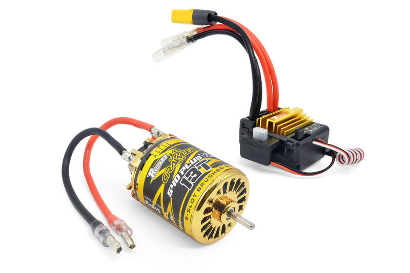 Rocket RC Brushed 540 Plus Motor/ 80A Plus V2 ESC For 1/10 Crawlers