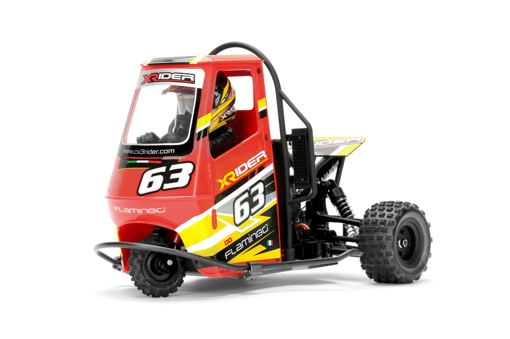 X Rider 1 8 Flamingo RC Tricycle RTR
