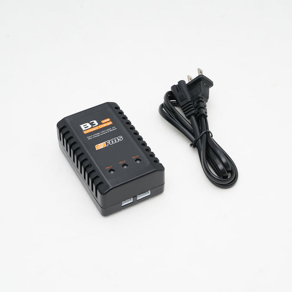 B3 battery charger with adapter wire for 1S to 3S RC models