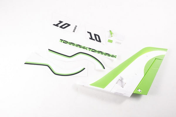 80mm Futura V3 Vertical Stabilizer Green