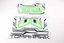 80mm Futura V3 Decal Sheet Green