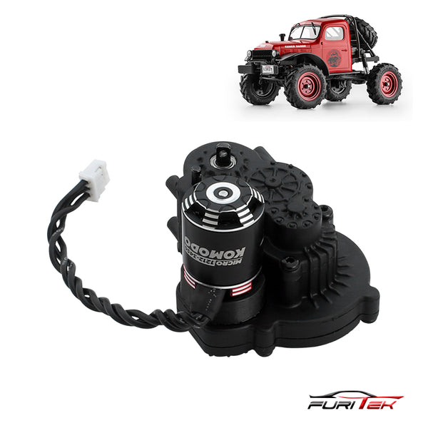 FURITEK FCX24 Transmission With Micro Komodo Brushless Setup