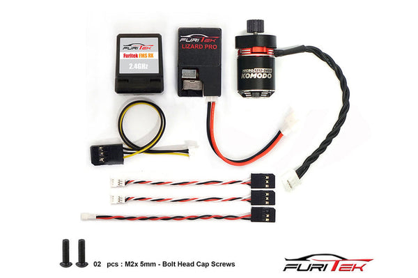 FURITEK Stinger Brushless Power System With Receiver For FCX24