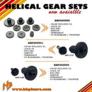 HD Helical Gear Set, Machined