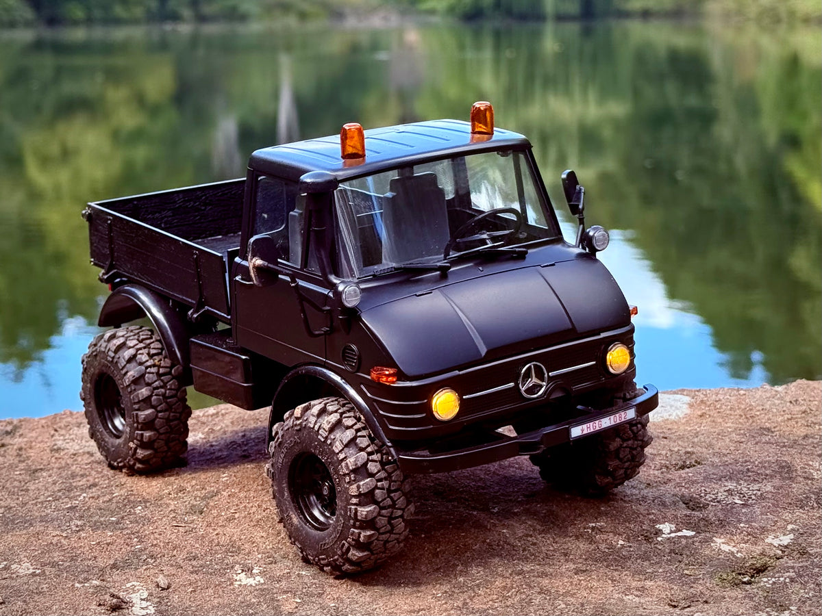 FairRC 1/24 FCX24S Unimog 421 S Black Mod RTR