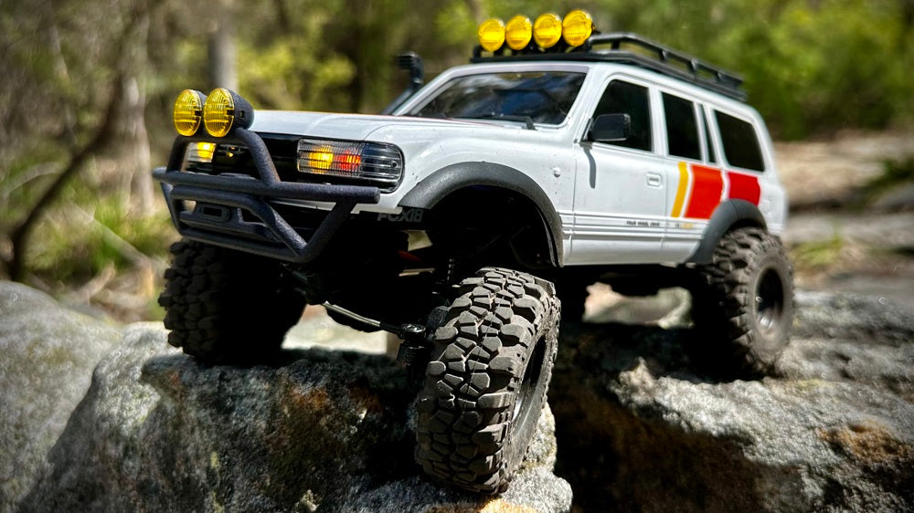 FairRC 1/18 FCX18S LC80 S Tri-Color V2 Brushless Mod RTR RC Crawler