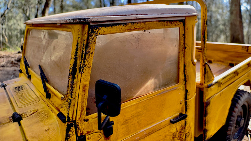 FairRC 1/12 Toyota FJ45 Yellow Rusted Mod RTR