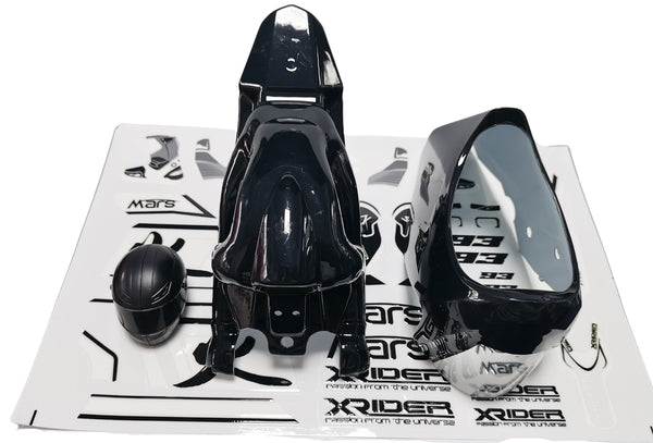 X-Rider 1/8 Mars Body Shell (Black) 1 set