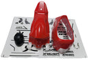 X-Rider 1/8 Mars Body Shell (Red) 1 set
