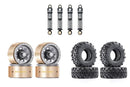 BATRAZZI Shock & Wheel & Tire Upgrade Combo for FCX18