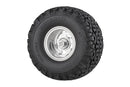 Wheel & Tire Combo for FCX18 II F-100 (Red Color) RC Car
