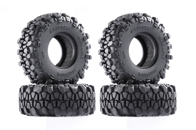 Seckilling BATRAZZI 60*23.5mm Mud Pro-X 1.0” M/T Tires (4pcs)