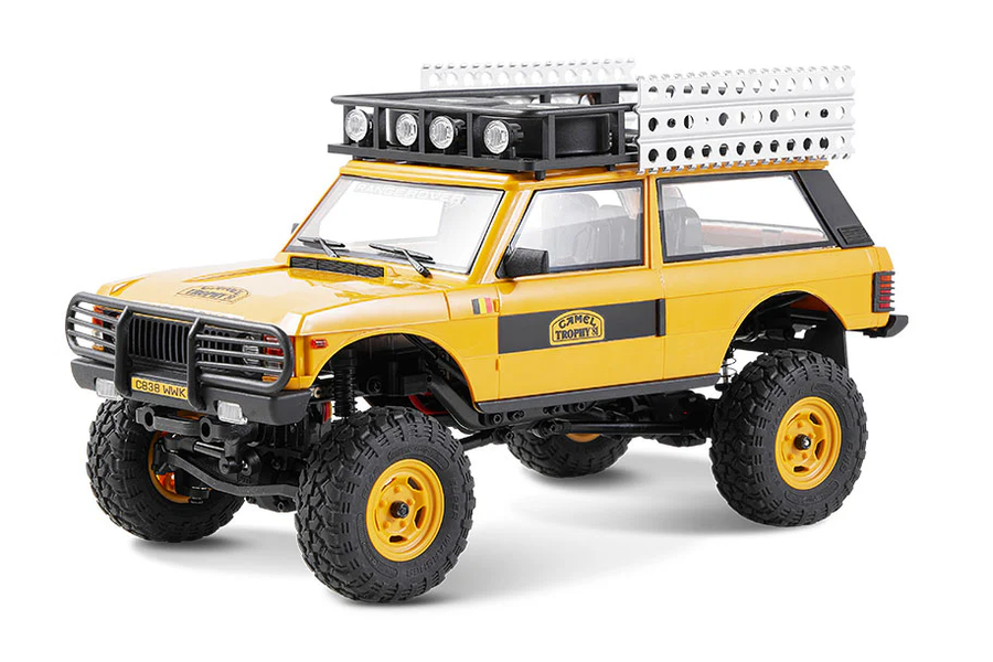 FMS 1:24ランドローバーCamel Trophyエディション FCX24M FMS 1:24 FCX24M Land Rover Camel Trophy Edition RTR