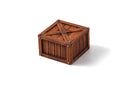 Mini Simulation Wooden Crate for 1/18 & 1/24 RC Scenes