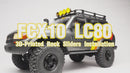 FairRC 3D-Printed Rock Sliders for FCX10 LC80