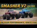 FMS 1/24 FCX24 Smasher V2 High Roller RTR