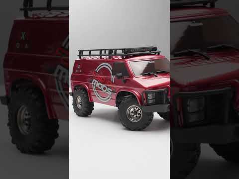 FairRC 1/18 CR18P EVO-V2 Rock Van Red Mod RTR