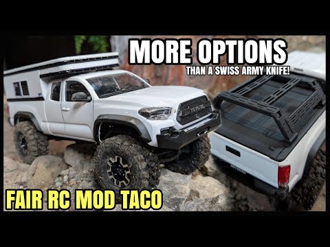 FairRC 1/24 FCX24M Taco White Truck Mod RTR