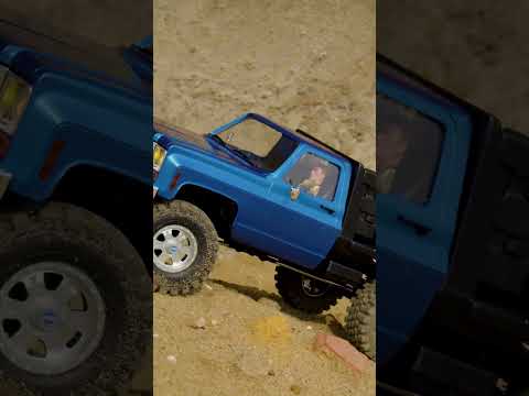 FairRC 1/18 FCX18S K10 S Blue Mod RTR RC Crawler