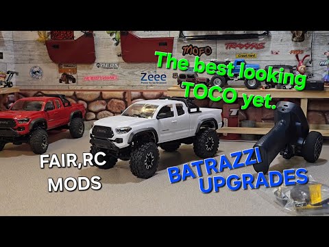 FairRC 1/24 FCX24M Taco White Truck Mod RTR