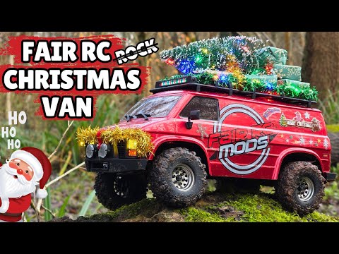 FairRC 1/18 CR18P EVO-V2 Rock Van Red Mod RTR