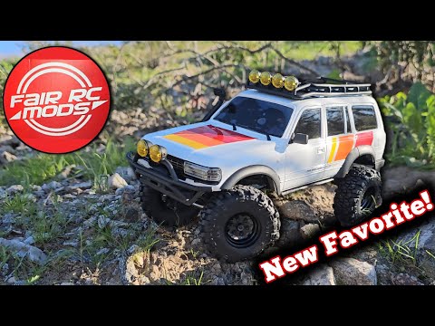 FairRC 1/18 FCX18S LC80 S Tri-Color V2 Brushless Mod RTR RC Crawler