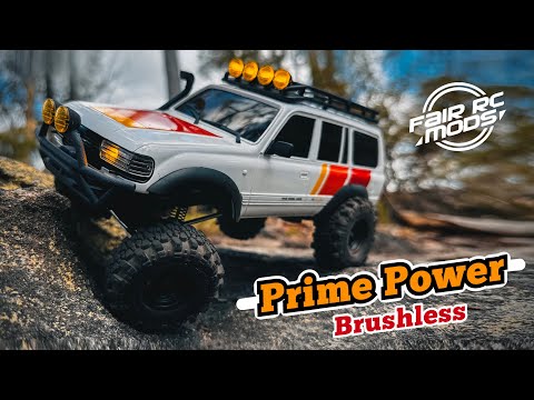 FairRC 1/18 FCX18S LC80 S Tri-Color V2 Brushless Mod RTR RC Crawler