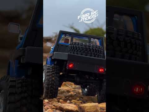 FairRC 1/18 FCX18S K10 S Flatbed Classic Mod RTR RC Crawler (Blue)