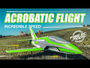 FairRC 80mm Futura V3 Sport Jet RC Airplane Green Mod PNP w/Reflex V2