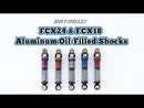 BATRAZZI 41mm Oil-filled Aluminium Shocks for FCX24/FCX18 (4pcs)