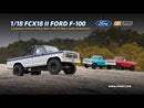 FMS 1/18 FCX18 II Ford F-100 RTR Brushed (199mm Wheelbase)